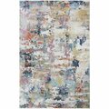 Mayberry Rug 7 ft. 10 in. x 9 ft. 10 in. Barcelona Canvas Area Rug, Multi Color BC9356 8X10